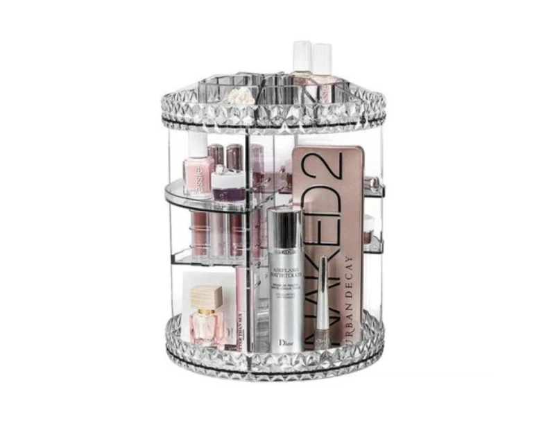 360° Rotating Makeup Organiser Storage Cosmetics Holder Display Stand