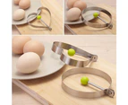 4 Pcs Stainless Steel Egg Shaped Pancake Mould Omelette Mold Heart Shape Frying Egg Cooking Tool Kitchen Accessories Gadget-Love