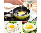 4 Pcs Stainless Steel Egg Shaped Pancake Mould Omelette Mold Heart Shape Frying Egg Cooking Tool Kitchen Accessories Gadget-FLSM