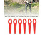 100 Pcs Blades for Garden Yard Plastic For Grass Trimmer