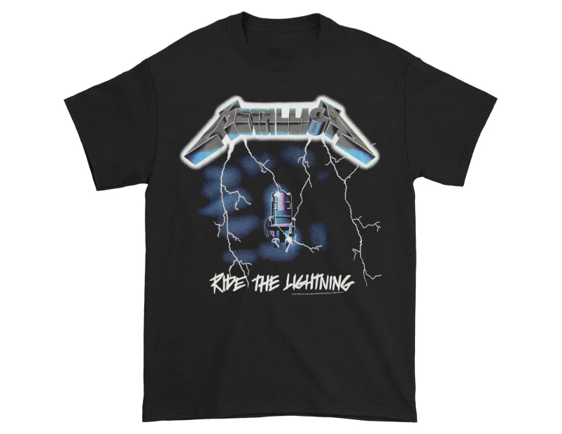 Metallica Ride the Lightning T-shirt - Black