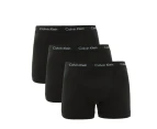 Calvin Klein Men's Underwear Cotton Stretch Trunk 3 Pack - Black/Black/Black