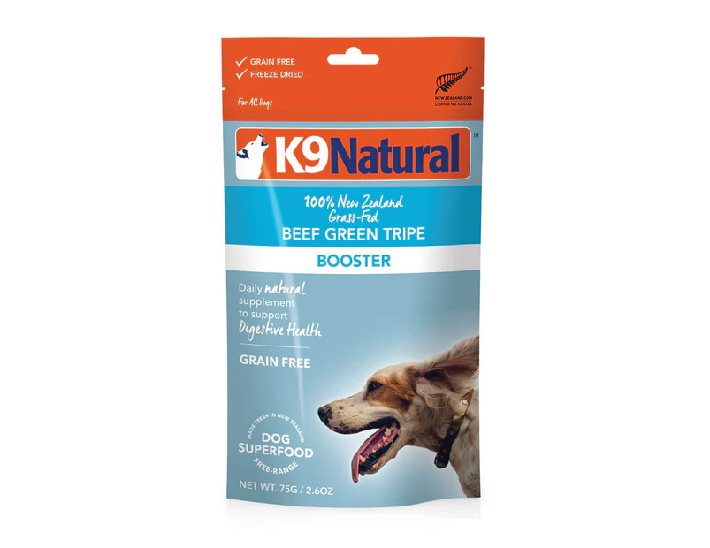 K9 Natural Beef Tripe Freeze Dried Dog Food Topper 250g