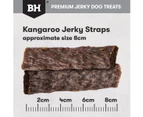 Black Hawk Kangaroo Jerky Straps Dog Treats 100G