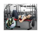 Everfit Weight Bench Squat Rack Bench Press Home Gym Equipment 200kg