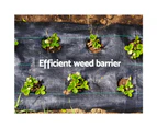 Instahut 3.66x50m Weed Mat Weedmat Control Plant
