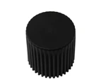 ArtissIn 2x Bar Stools Cupcake Plastic Foot Stool Black