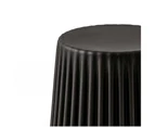 ArtissIn 2x Bar Stools Cupcake Plastic Foot Stool Black