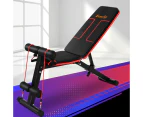 Everfit Weight Bench Adjustable FID Bench Press Home Gym 150kg Capacity