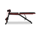 Everfit Weight Bench Adjustable FID Bench Press Home Gym 150kg Capacity