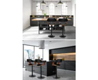 Bar Stools Swivel Kitchen Stool Chairs Black