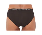 Calvin Klein Underwear Women's Motive Cotton Bikini 3 Pack - Black/White/Grey Heather