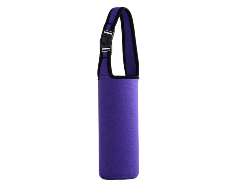 Stylish Vacuum Cup Sleeve Washable Camouflage Pattern - Purple