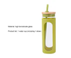 Useful Water Cup Non-slip Protective Sleeve Outdoor - Olive Green