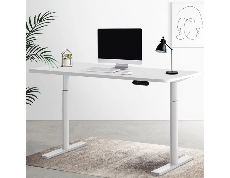 Artiss Standing Desk Motorised Electric Dual Motor 120CM White