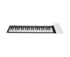Electric Keyboard Electric Piano Keyboard 49 Keys Portable Foldable Usb Rechargeable Beginners Gifts