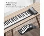 Electronic Folding Piano 61 Piano Key Foldable Silicone Rechargeable Electric Keyboard Musical Instrument