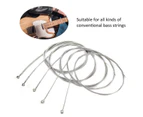 Steel Core String Electric Bass Strings 5 String Sets Steel Core Nickel Alloy Ball Wound