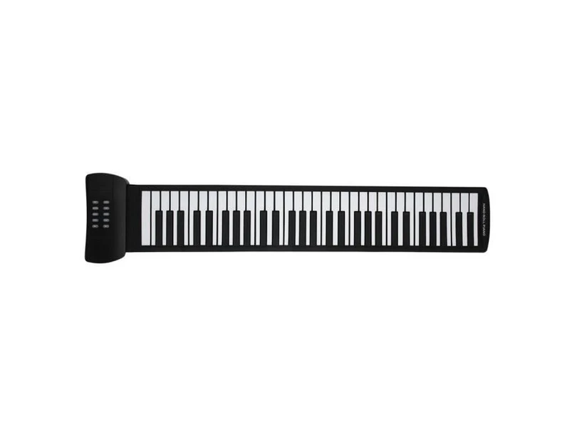 Rolling Piano Foldable Silicone Rechargeable Electric Keyboard Musical Instrument 61 Key Rolling Piano