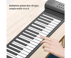 Rolling Piano Foldable Silicone Rechargeable Electric Keyboard Musical Instrument 61 Key Rolling Piano