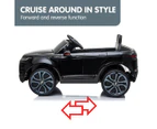 Land Rover Licensed Kids Electric Ride On Car Remote Control - Black