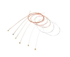 Guitar Strings Acoustic Guitar String Replacement Lightweight Musical Instrument Accessories Coating
