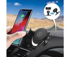10W Wireless Charger Car Mount For Air Vent Mount Car Phone Holder Intelligent Infrared Fast Wireless Charging Charger