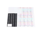 Electronic Piano Sticker Large Letter Removable Piano Keyboard Sticker Label For 49/61/76/88