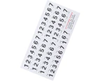 Piano Scale Stickers Piano Keyboard Stickers Removable Scale Staff Stickers For Piano