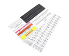 Piano Key Sticker Piano Key Sticker Transparent Notation Paster 88 61 54 49 37 Stick Keys