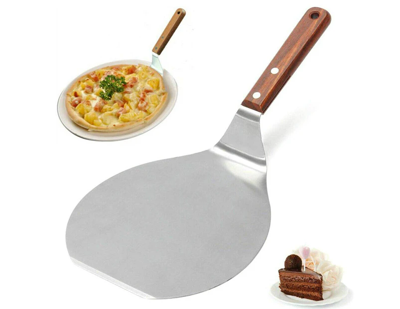 Stainless Steel Pizza Peel Tool Shovel Spatula Paddle Baking Tray