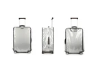Transparent Luggage Protector Cover Waterproof PVC Suitcase Cover Size-30in