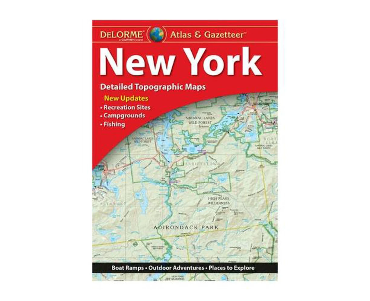 Delorme Atlas & Gazetteer: New York