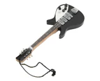 Musical Instrument Pendant Mini Musical Instruments Guitar Pendant Black Base Wooden Manual Fine Miniature