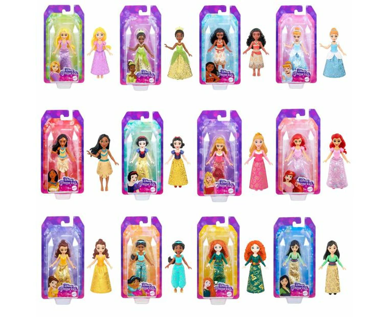 Disney Core Small Doll Assortment Rapunzel 8x4x17cm