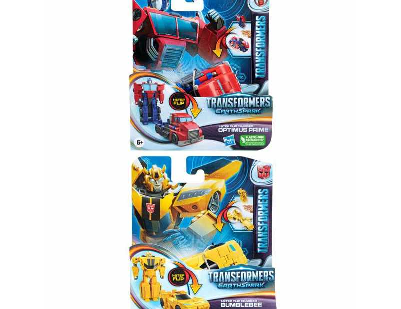 Transformers EarthSpark 1-Step Flip Changer - Assorted*