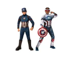 Captain America Kids Costume - Assorted* - Blue