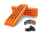 X-BULL Recovery tracks Recovery Boards Traction 2pcs Sand Tracks Snow Mud trucks 10T 4WD