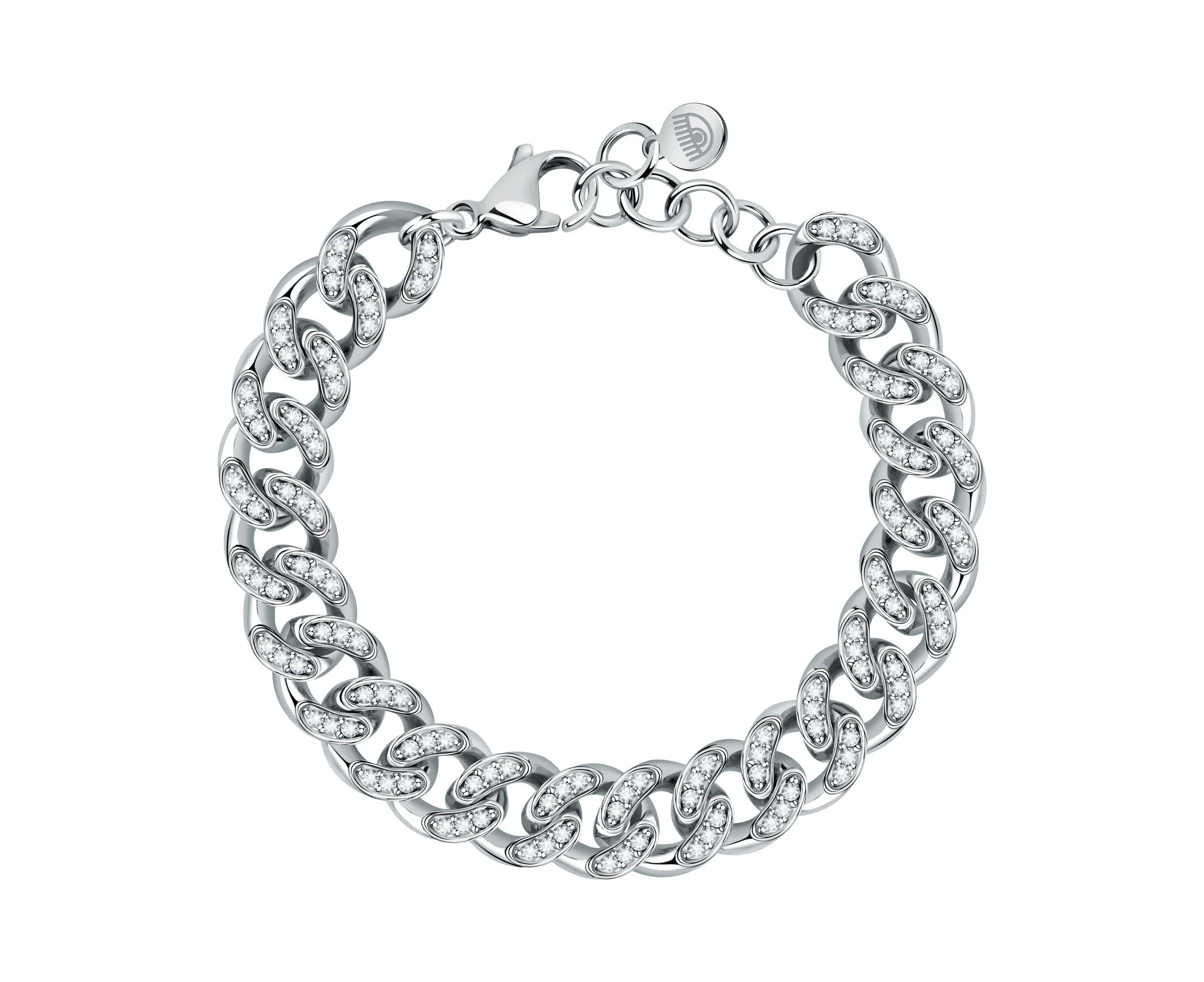 Chiara Ferragni Chain Collection Full Pave Bracelet