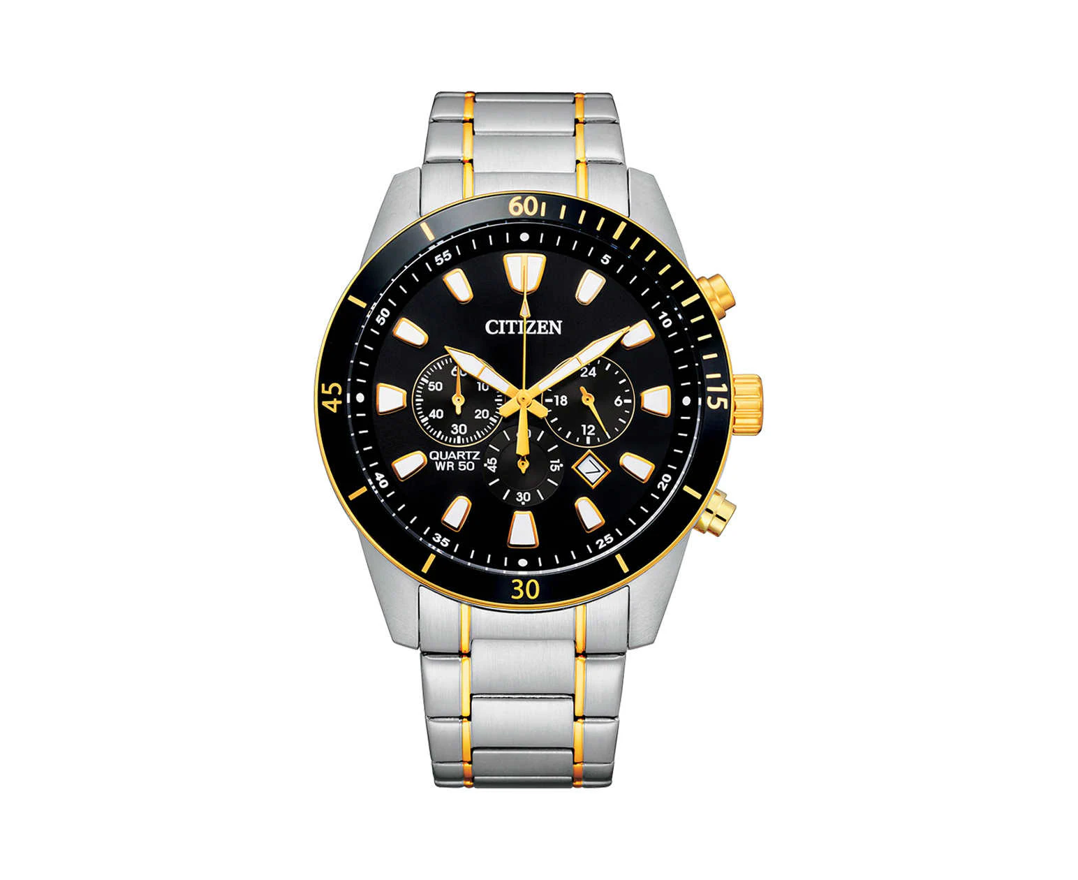 Citizen Black and Gold Men's Watch AN8184-89E