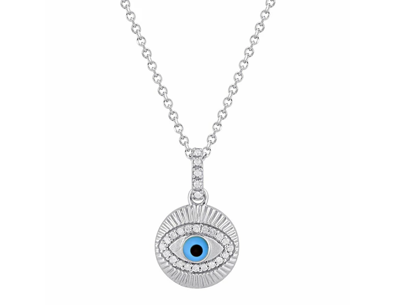 Evil eye sale necklace bevilles