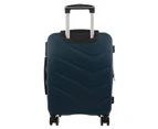 Pierre Cardin Hard Shell 3-Piece Luggage Set - Teal