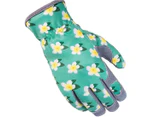 Gardening Gloves Flexible Spandex Gardening Working Gloves Touch Screen Best Garden Tools For Gardener 1setgreen