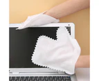 High Quality Multifunctional White Cleaning Gloves Non-woven Dust Removal. (white)10pcs)