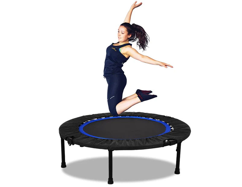 40'' Mini Trampoline Fitness Exercise Rebounder for Adult Child Home and Gym