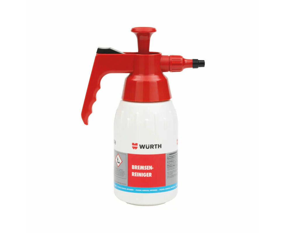 Wurth Brake Cleaner Specific Pump Spray Bottle Unfilled 1L