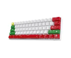 Royal Kludge RK61 Tri Mode Hot-Swap 60% RGB Mechanical Gaming Keyboard Red Switch Xmas Edition