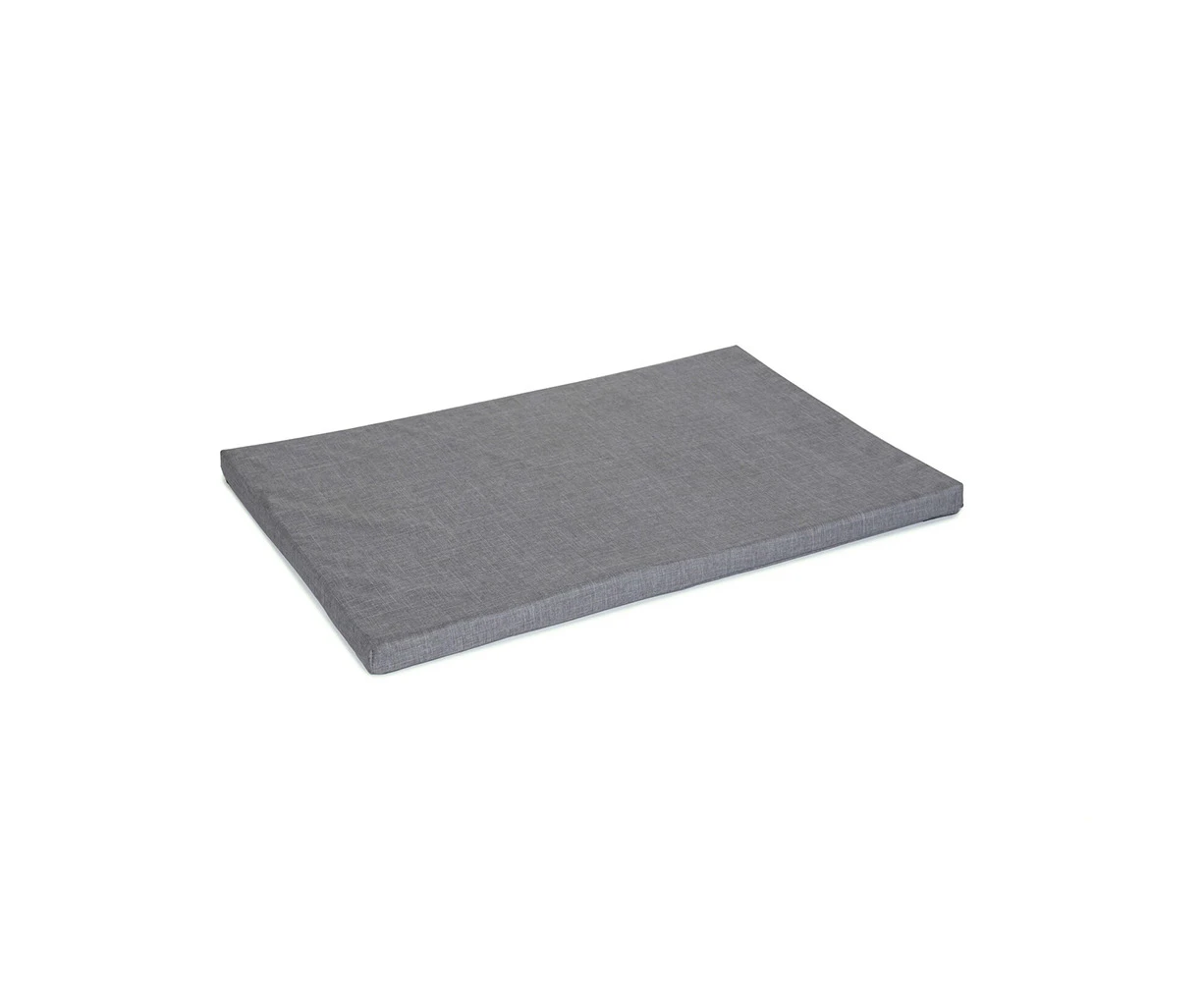 Superior Pet Essentials Twilled Canvas Pet/Dog/Cat Mat Mid Grey Large 100cm