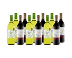 Budget Everyday South Australian Classic Red And White Wine Case - 12 Bottles