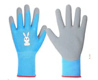 Kids Gardening Gloves, Toddlers Gardening Gloves, Children Yard Work Gloves, Nitrile Coated Toddler Garden Gloves,soft Safety Rubber Gloves For Little